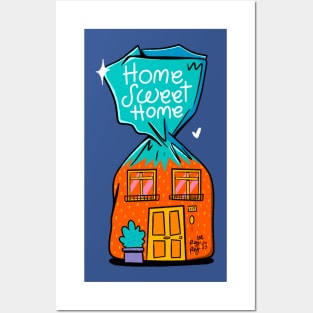 home sweet home Posters and Art